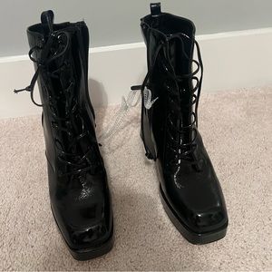 Circus & Sam Edelman, brand new lace up boots,  without the box, size 7.5